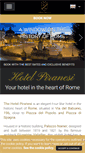 Mobile Screenshot of hotelpiranesi.com
